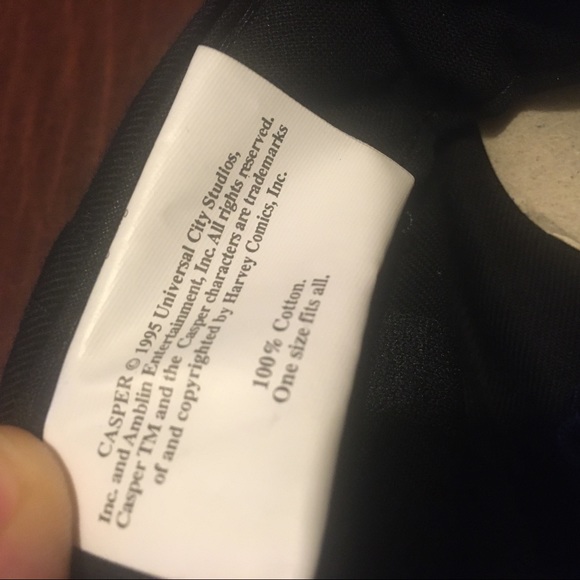 Vtg ‘95 Casper Snapback Hat 90s Blockhead OS - Picture 8 of 8